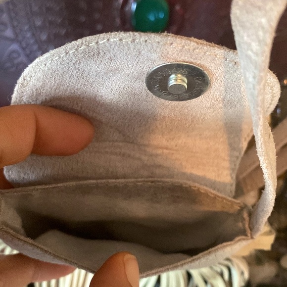 Triple Moon Gypsy Witch Crystal Stone Handmade Medicine Magic Satchel Bag Pouch - Picture 7 of 9